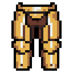 GILDED GREAVES
